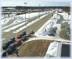 На границе с Финляндией пробки Веб камера