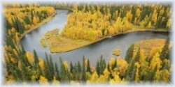 Парк Оуланка находится на границе с Россией